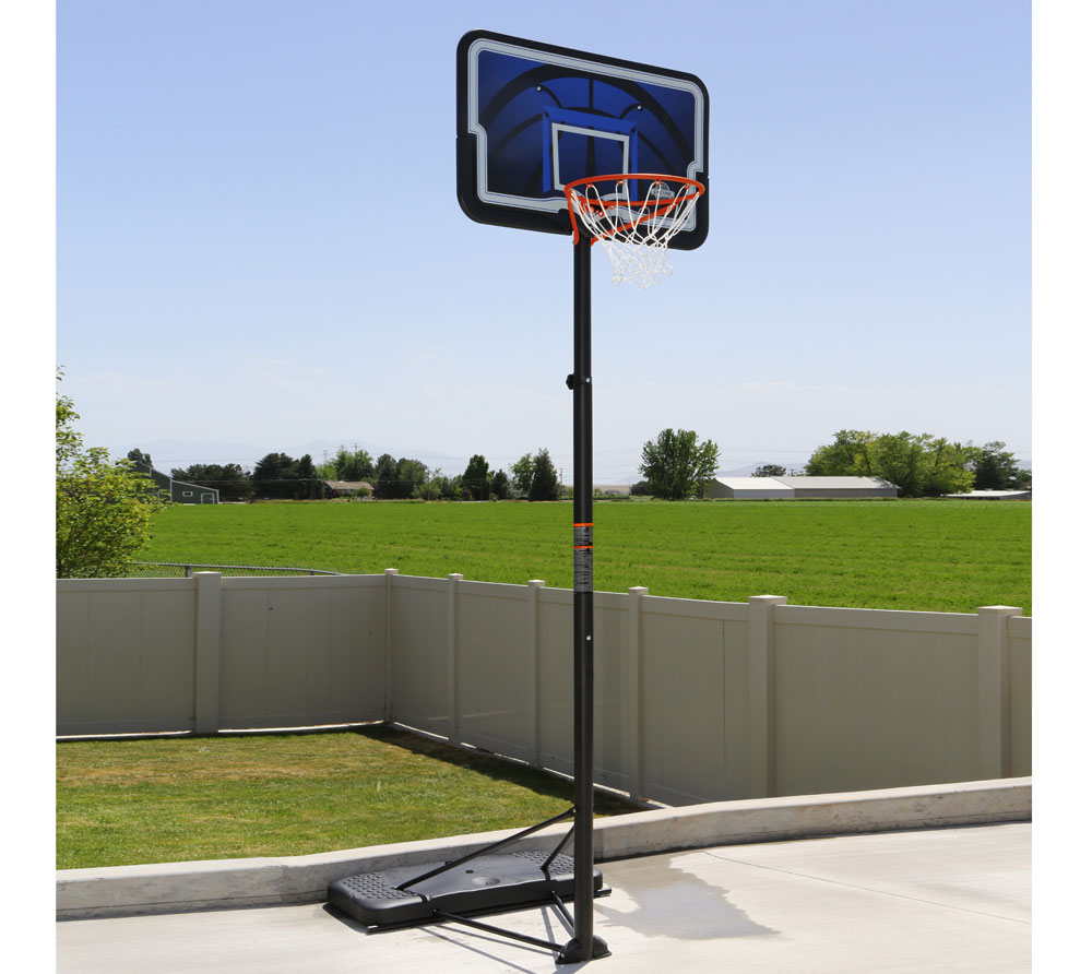 Lifetime Stahl Basketballkorb Nevada | 112x304 | mygardenhome Schwarz/Blau cm 