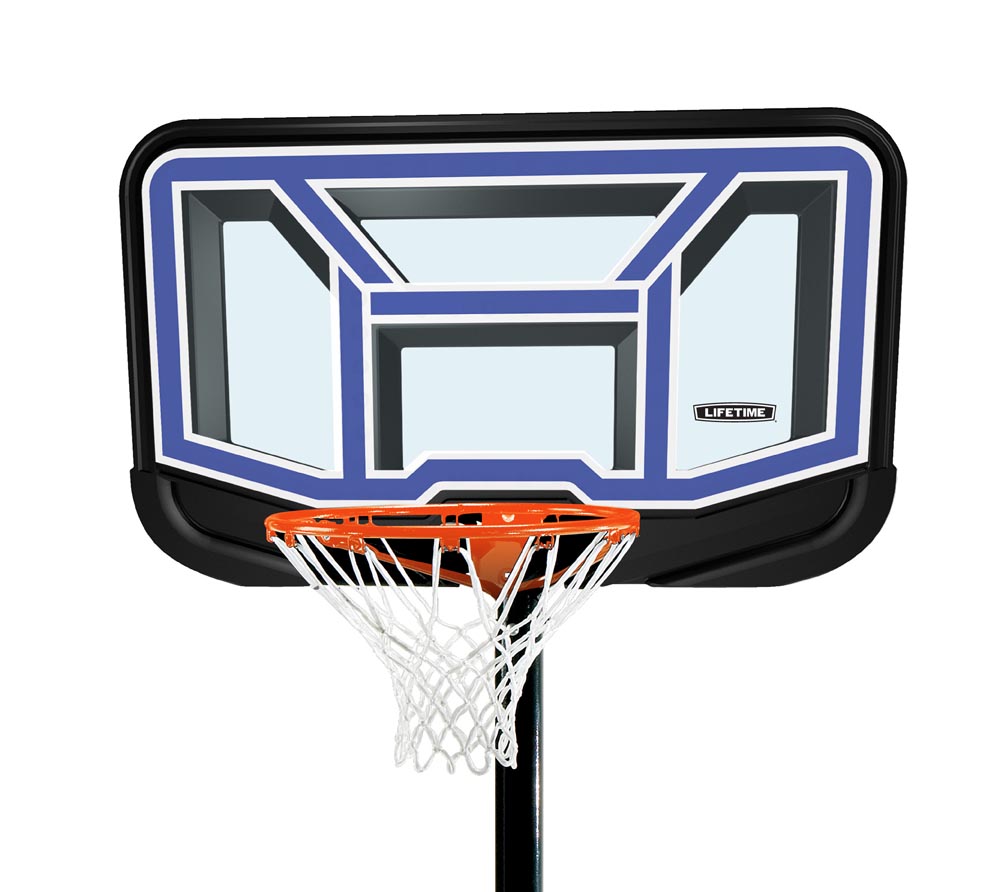 Lifetime Stahl Basketballkorb Miami | Blau | 304 cm | mygardenhome